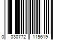 Barcode Image for UPC code 0030772115619