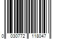 Barcode Image for UPC code 0030772118047