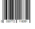 Barcode Image for UPC code 0030772118351