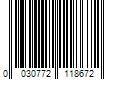 Barcode Image for UPC code 0030772118672. Product Name: Procter & Gamble Dreft Laundry Detergent XL Pacs  Lightly Scented  Lavender  HE Compatible  25 Count
