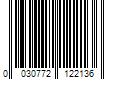 Barcode Image for UPC code 0030772122136