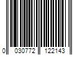 Barcode Image for UPC code 0030772122143