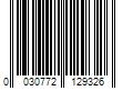 Barcode Image for UPC code 0030772129326