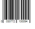 Barcode Image for UPC code 0030772130094