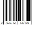 Barcode Image for UPC code 0030772130100