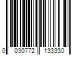 Barcode Image for UPC code 0030772133330