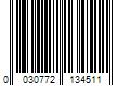 Barcode Image for UPC code 0030772134511