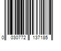 Barcode Image for UPC code 0030772137185