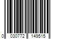 Barcode Image for UPC code 0030772149515