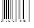 Barcode Image for UPC code 0030772151433