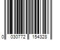 Barcode Image for UPC code 0030772154328