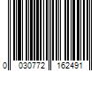 Barcode Image for UPC code 0030772162491