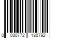 Barcode Image for UPC code 0030772180792