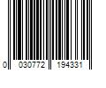 Barcode Image for UPC code 0030772194331