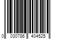 Barcode Image for UPC code 0030786404525