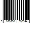 Barcode Image for UPC code 0030800000344