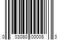 Barcode Image for UPC code 003080000083