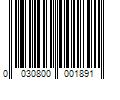 Barcode Image for UPC code 0030800001891