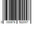 Barcode Image for UPC code 0030878522007