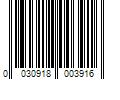 Barcode Image for UPC code 0030918003916