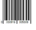 Barcode Image for UPC code 0030918005309