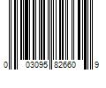 Barcode Image for UPC code 003095826609