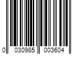 Barcode Image for UPC code 0030985003604