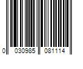 Barcode Image for UPC code 0030985081114. Product Name: DERMA E Scar Cream Sun Protectant SPF 35