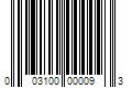 Barcode Image for UPC code 003100000093