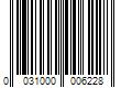 Barcode Image for UPC code 0031000006228