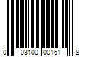 Barcode Image for UPC code 003100001618