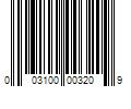 Barcode Image for UPC code 003100003209