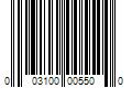 Barcode Image for UPC code 003100005500