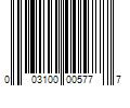 Barcode Image for UPC code 003100005777