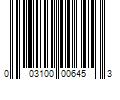 Barcode Image for UPC code 003100006453