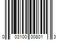 Barcode Image for UPC code 003100008013