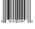 Barcode Image for UPC code 003100009478