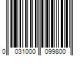 Barcode Image for UPC code 0031000099800