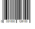 Barcode Image for UPC code 0031000126100