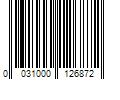 Barcode Image for UPC code 0031000126872