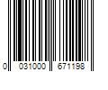 Barcode Image for UPC code 0031000671198