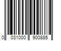 Barcode Image for UPC code 0031000900885