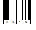 Barcode Image for UPC code 0031002184382