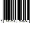 Barcode Image for UPC code 0031009593804