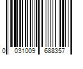 Barcode Image for UPC code 0031009688357