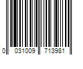 Barcode Image for UPC code 0031009713981