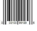 Barcode Image for UPC code 003100991896