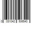 Barcode Image for UPC code 0031042506540