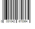 Barcode Image for UPC code 0031042670364