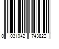 Barcode Image for UPC code 0031042743822